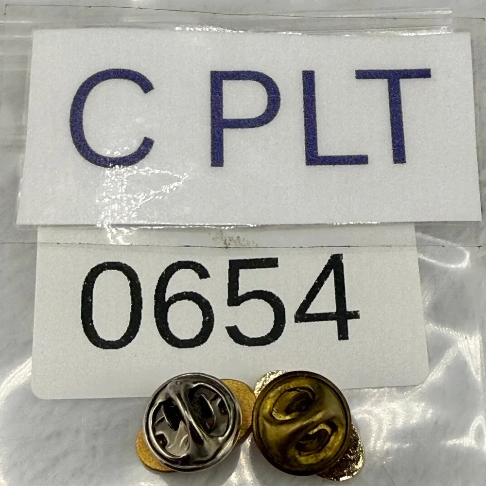 Vintage Marriott Host Service Award Pins Gold Tone Enamel Blue Stone Unisex OS